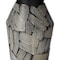 Uniquewise Trumpet Classic Style Straight Designed Table Vase for Entryway Dining or Living Room, Ceramic Black QI004037 - alternate 6